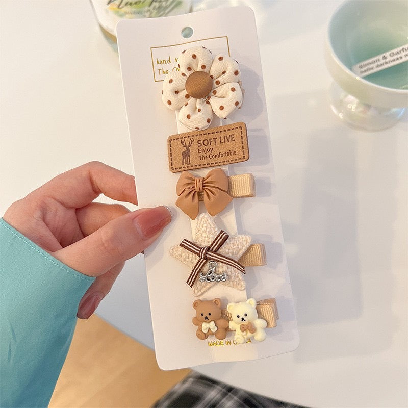 Baby Hair Clips Card