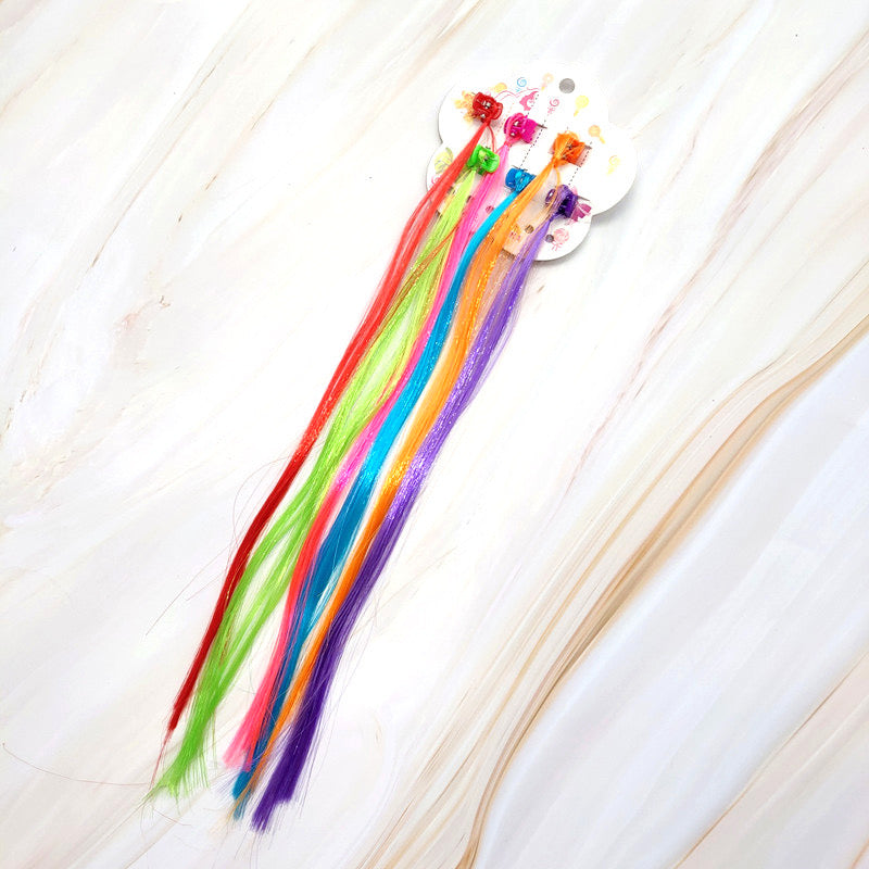 Hair Ponytail mini Clutch Pack of 8 In One card