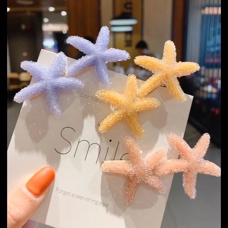Koren Qualify Star fish Hair Clip (Pack of 3)