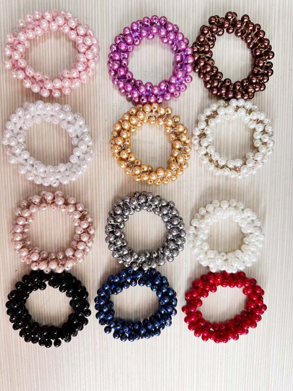 Pearl Hair Ties (Pack of 3)