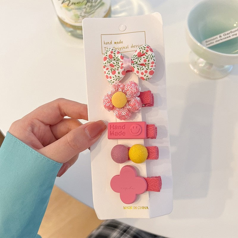 Baby Hair Clips Card