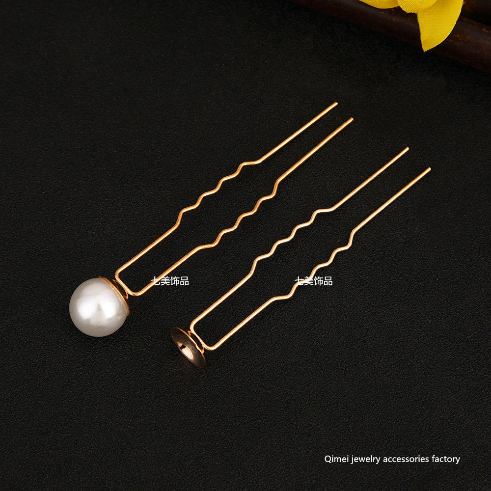 Pearl Hair Juda pin (Pack of 12)