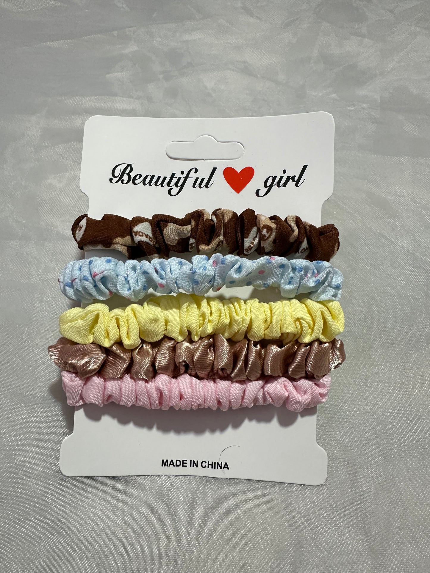 Fabric Rubber Band Mix Design Pack of 5