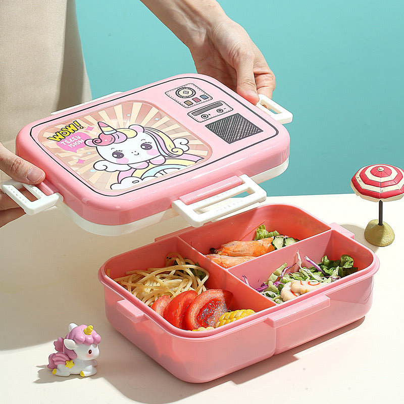 Cute Cartoon Design stainless Lunchbox