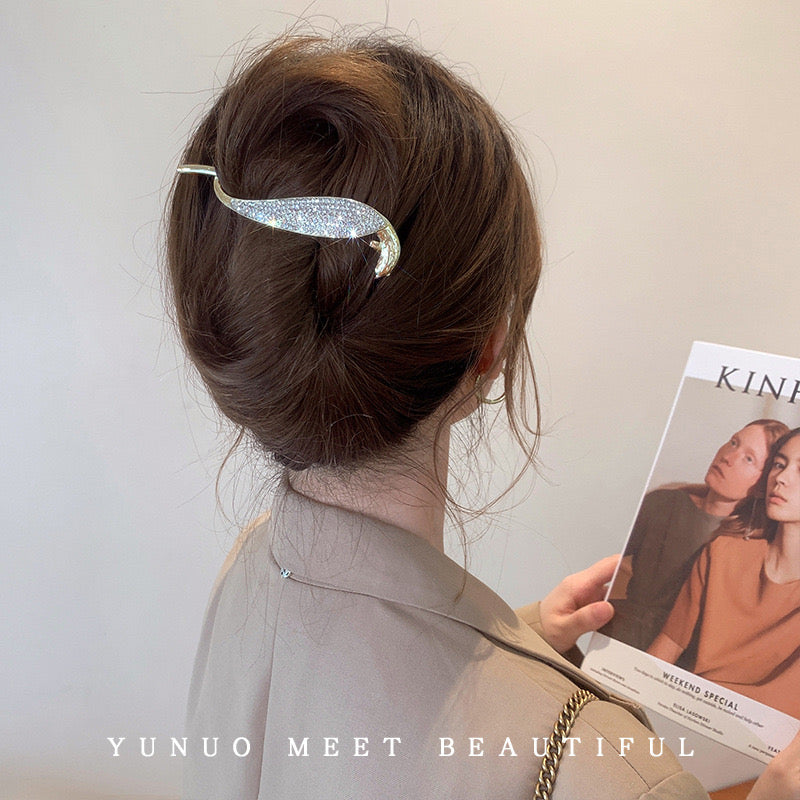 Rhinestone Banana Clip (Pack Of 1)