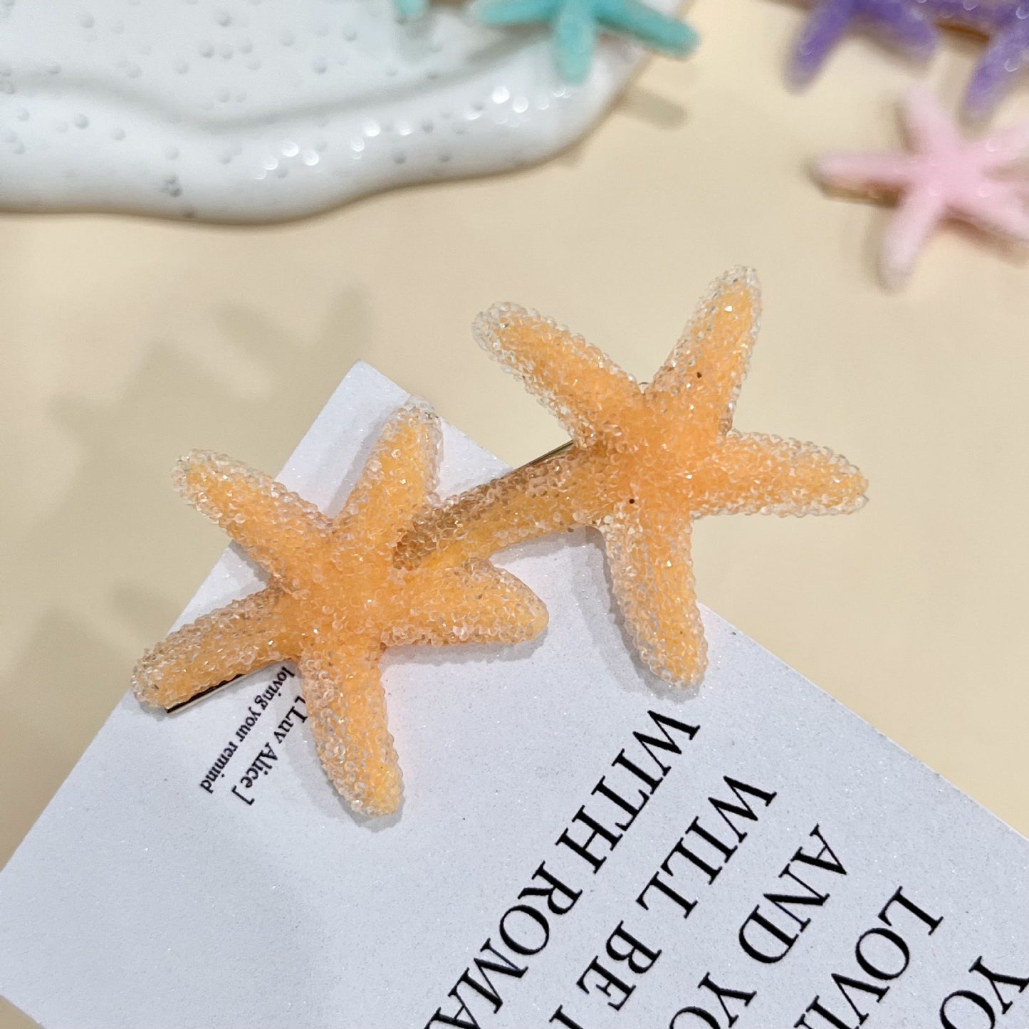 Koren Qualify Star fish Hair Clip (Pack of 3)