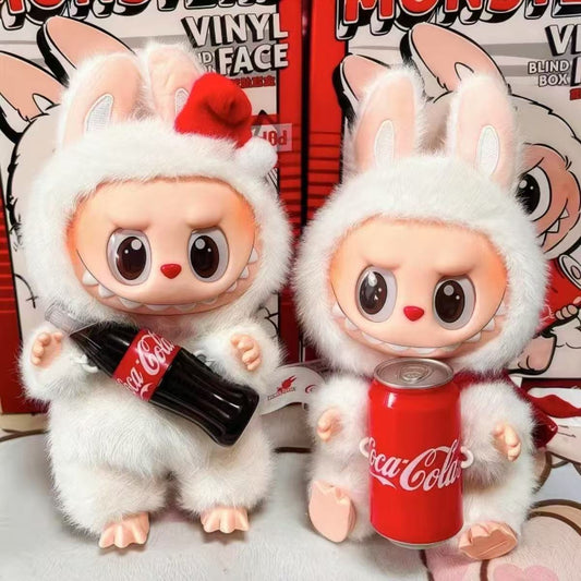 Labubu Monster Bunny Keychains – Coca-Cola Edition (Pack of 1)