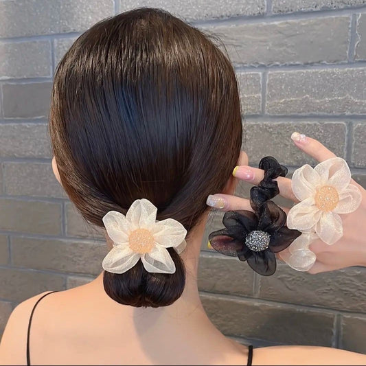 Floral Scrunchie Pack of 2