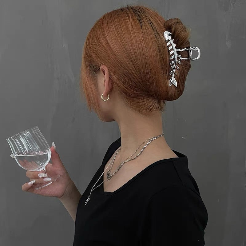 Snack shaped Metal claw clips