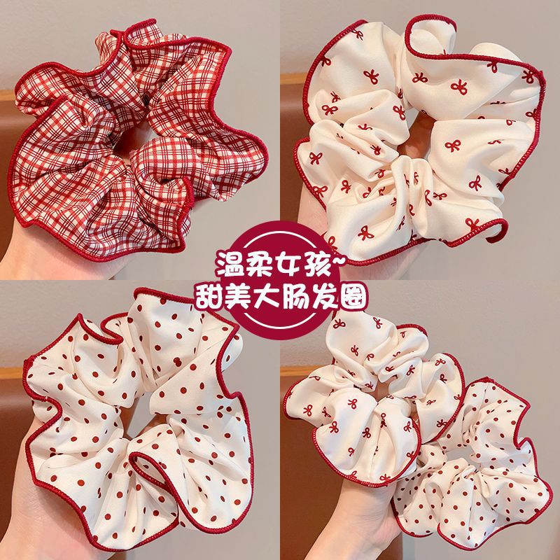 Korean Quality Hair Scrunchies (Pack of 4)