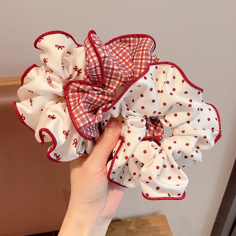 Korean Quality Hair Scrunchies (Pack of 4)