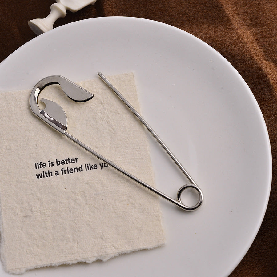 The Luxe Safety Pin Hair Clips (Pack of 2)