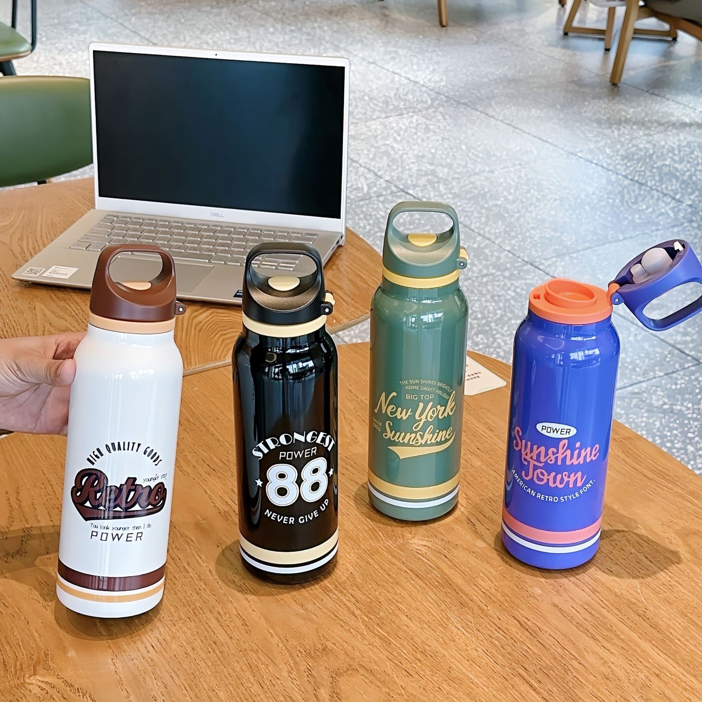 Sitarayuri Insulated Water Bottle Random Colour (Pack of 1)